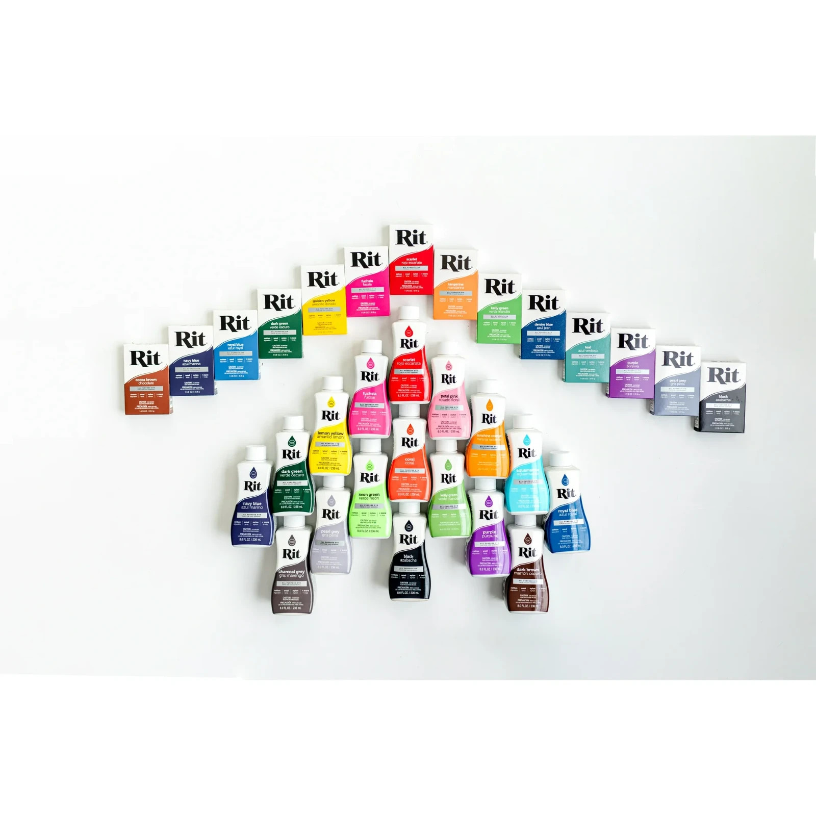 RIT Liquid Dye, All Purpose Fabric Dye – Multiple Colors