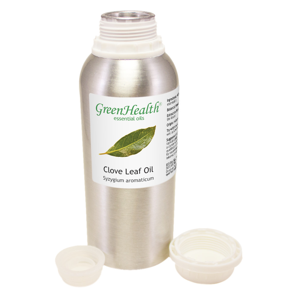 Bulk 8 fl oz Clove Leaf Essential Oil Pure Natural in Aluminum Bottle