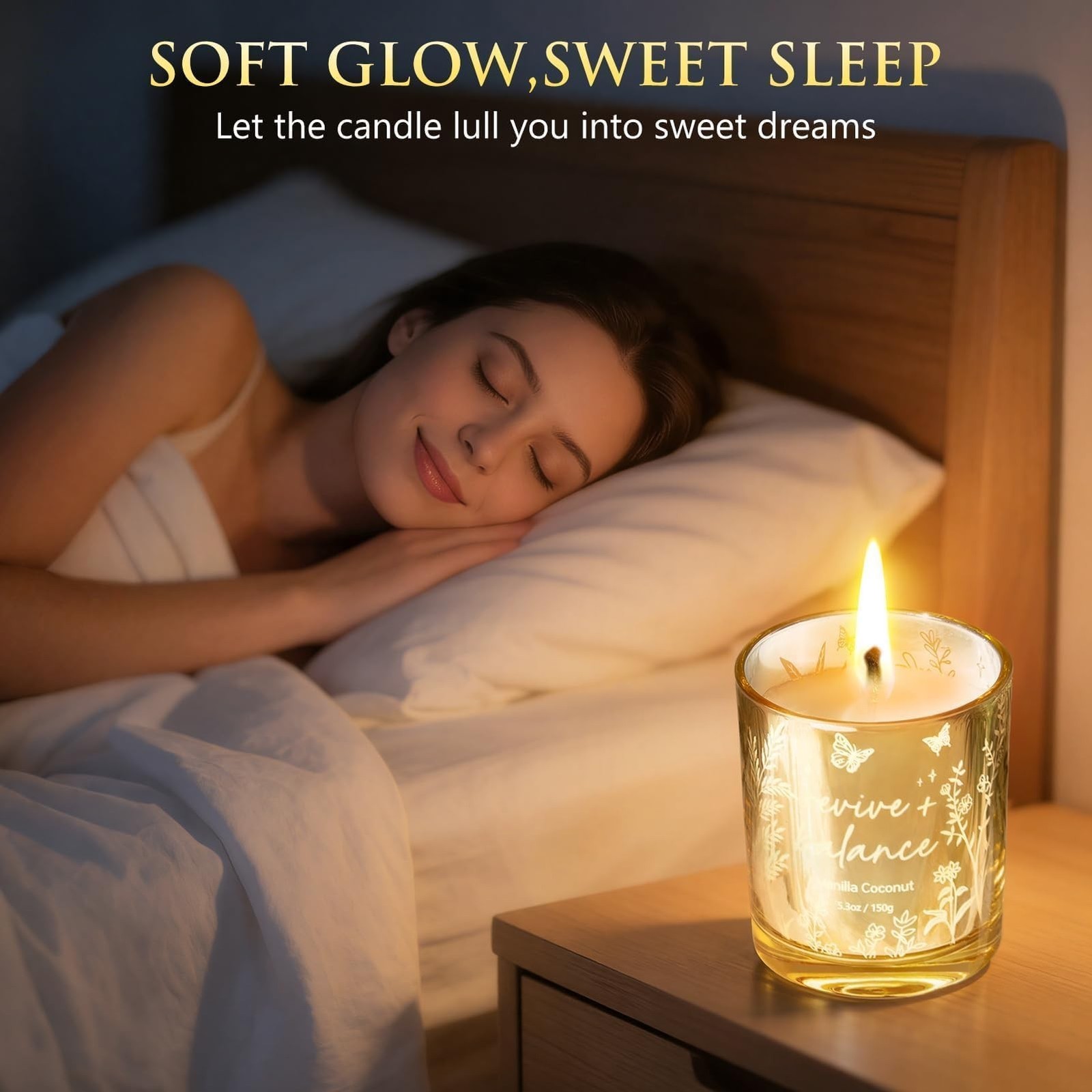 Candles for Women, 3 Pack Soy Wax Candle Gift Sets for Home Scented | Holiday…