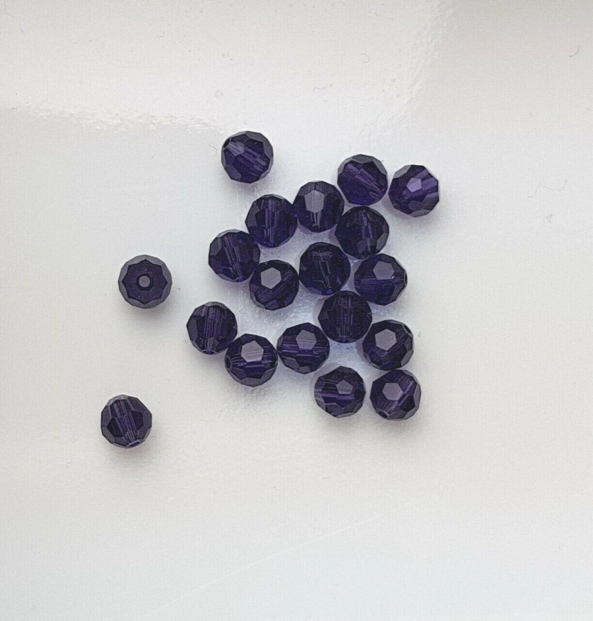144x Swarovski 5000 Crystal AB 6mm Bicone Beads – Genuine Xilion Cut Bulk Pack