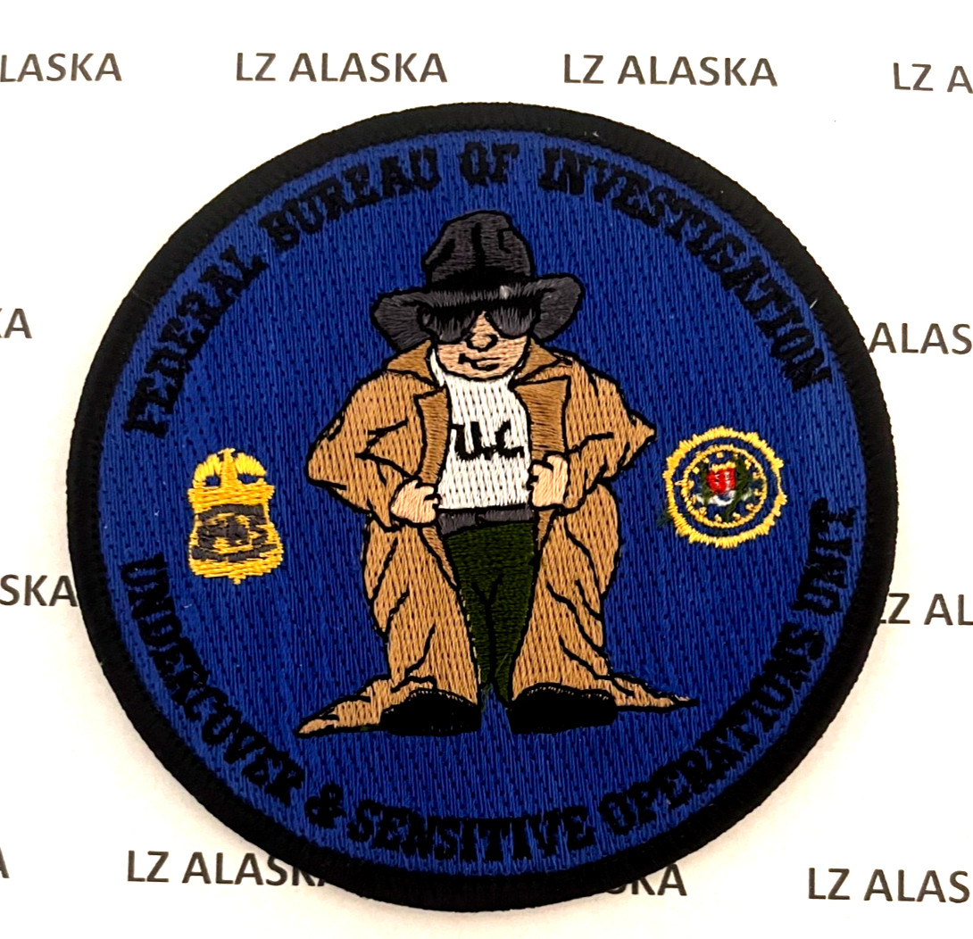 FBI UNDERCOVER & SENSITIVE OPERATIONS UNIT PATCH (PD19)