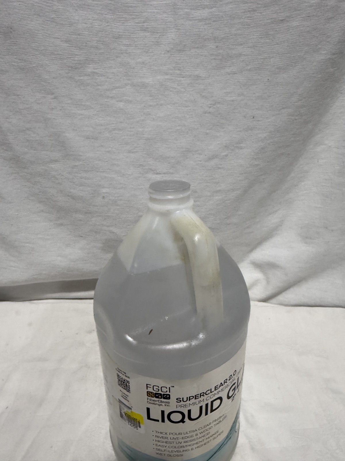 FGCI SuperClear 2.0 Part A Base Resin 1 Gallon Deep Pour Epoxy Clear Commercial