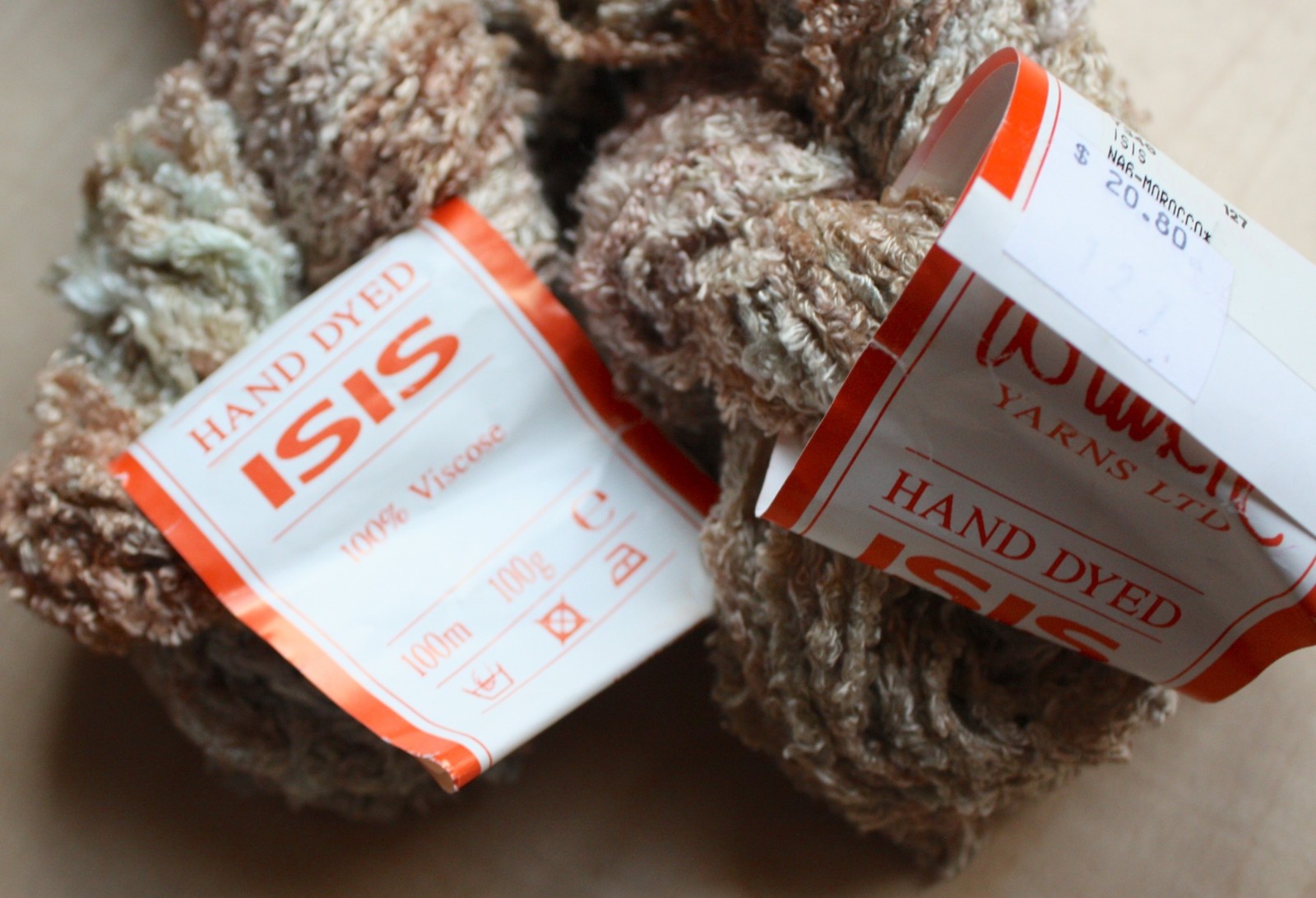 Colinette Isis Yarn 2 Skeins New 127 Morocco