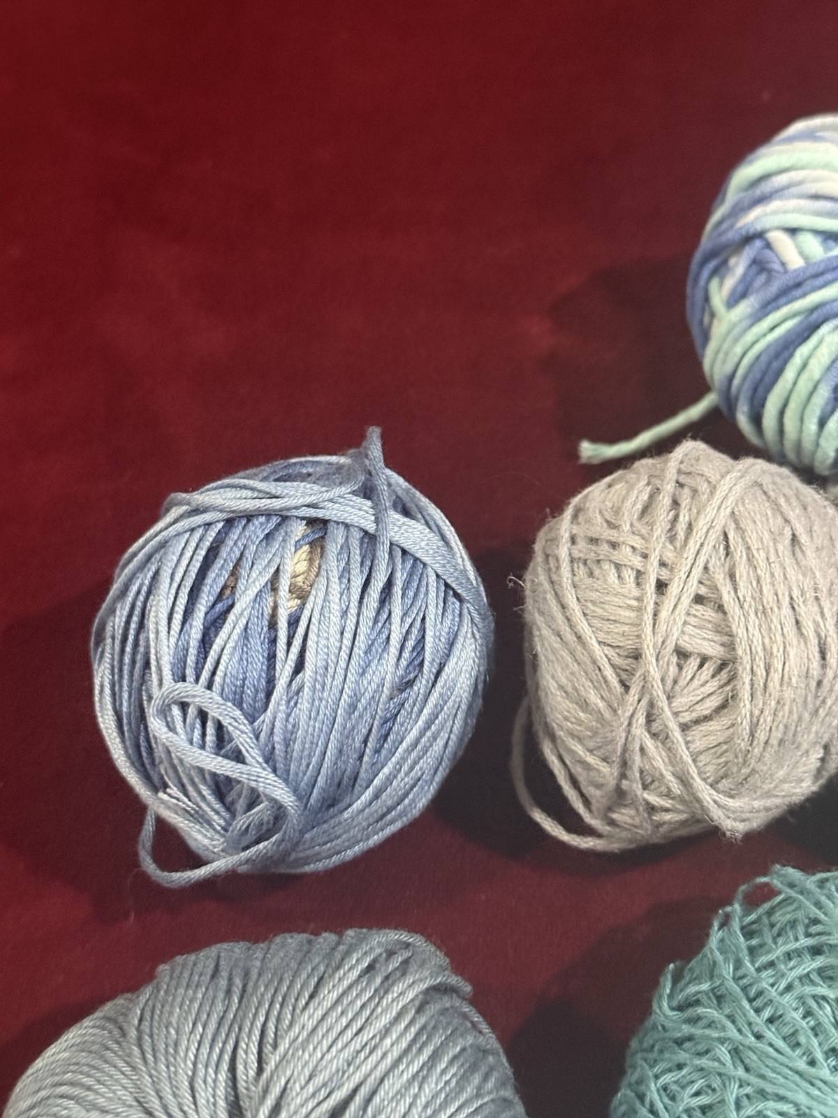 Cotton Yarn Lot SMC Select Cabare & Unknown Others Various Colors