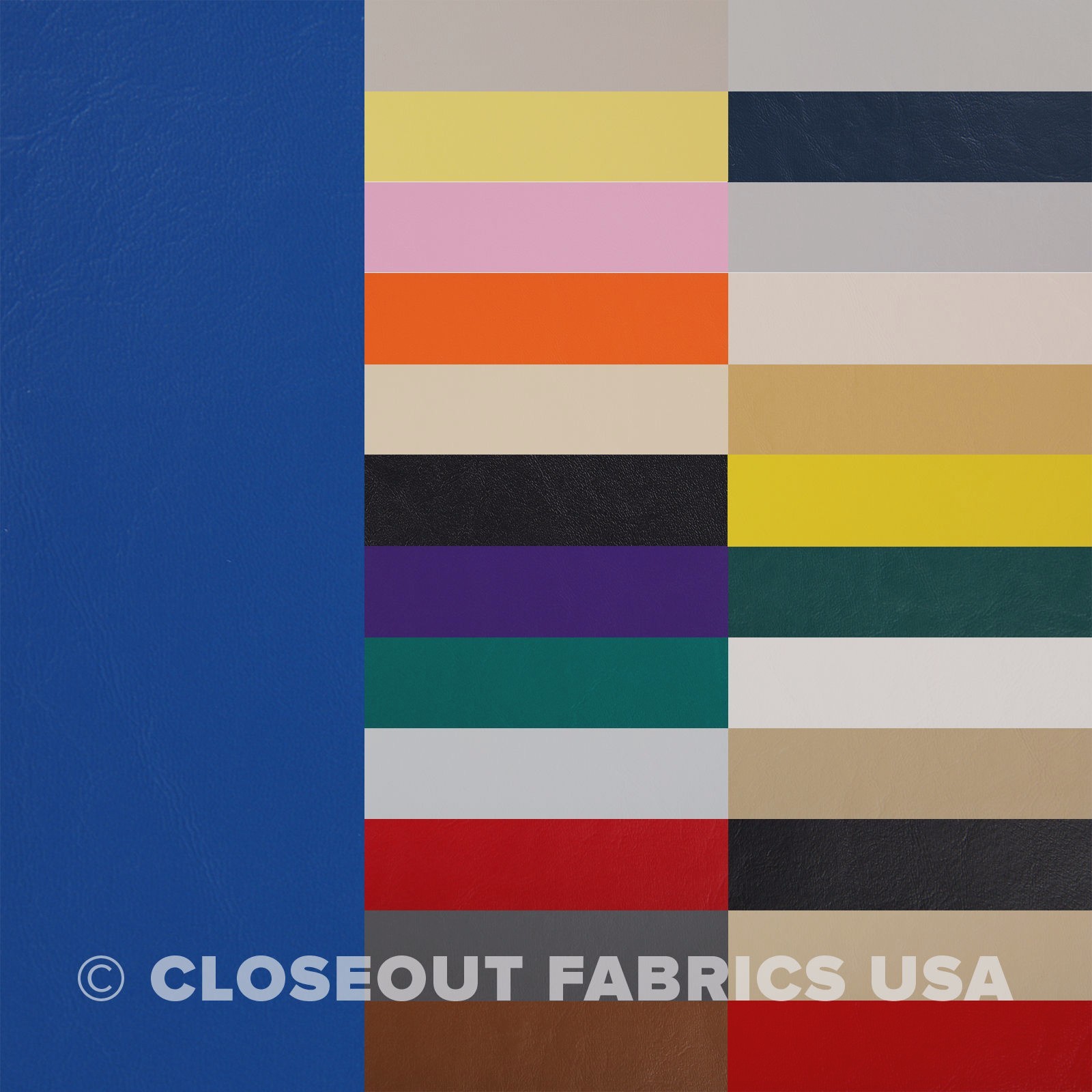 1/4″ Foam-backed Marine Vinyl Fabric – Boat Auto Headliner Upholstery Fabric 54″