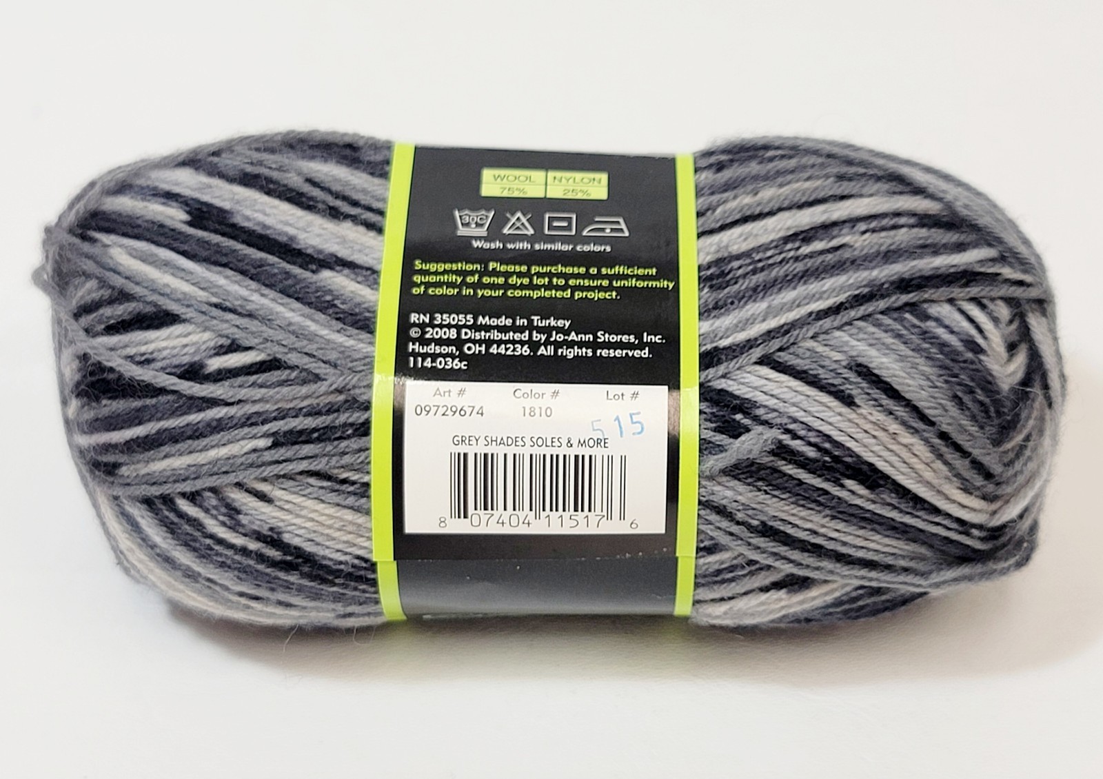 Grays Sensations Soles & More Sock Yarn Wool/Nylon Super Fine 262 Yards