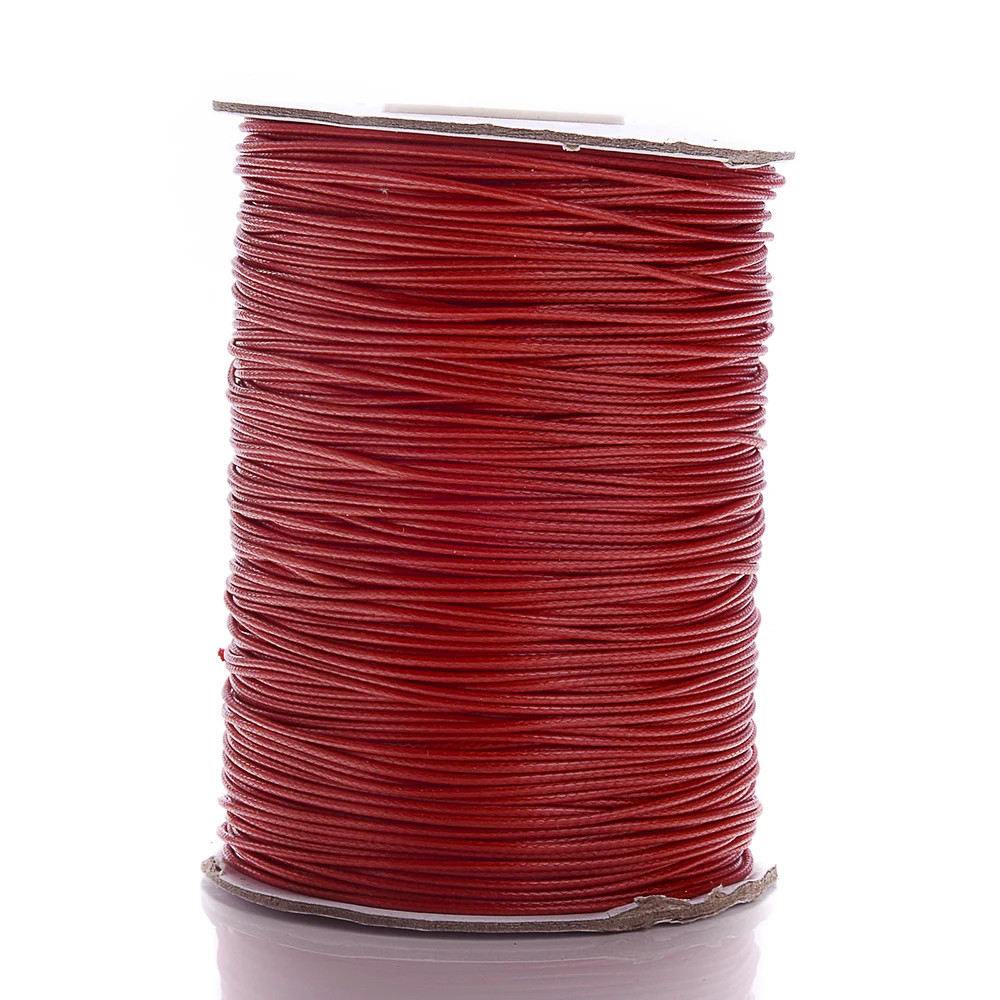 0.5/0.8/1.0/1.5/2.0/2.5/3.0Mm Colorful Waxed Cord Cotton Thread Cord String DIY
