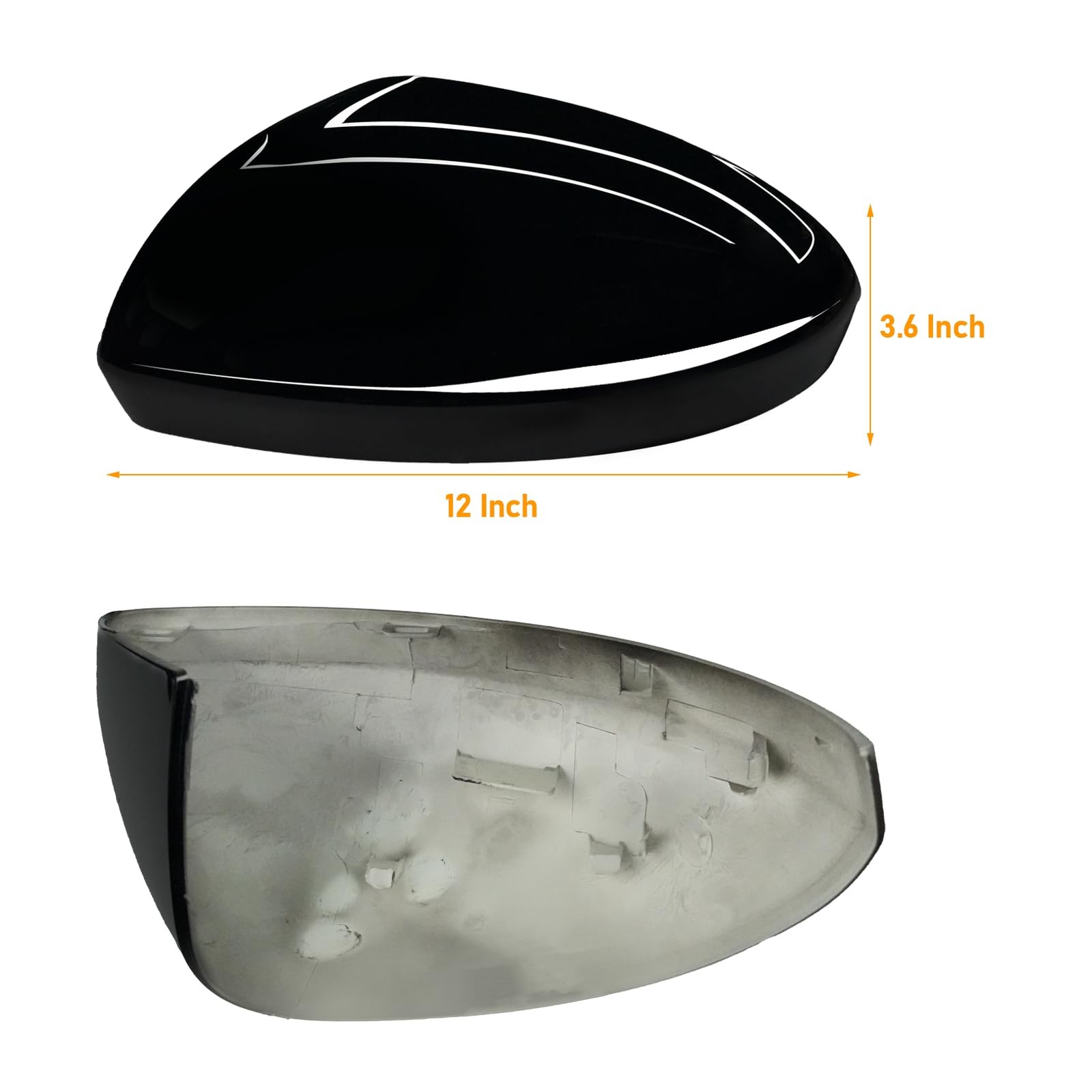 Compatible with Nissan Sentra 2020 2021 2022 2023 2024 Side Mirror Left Black