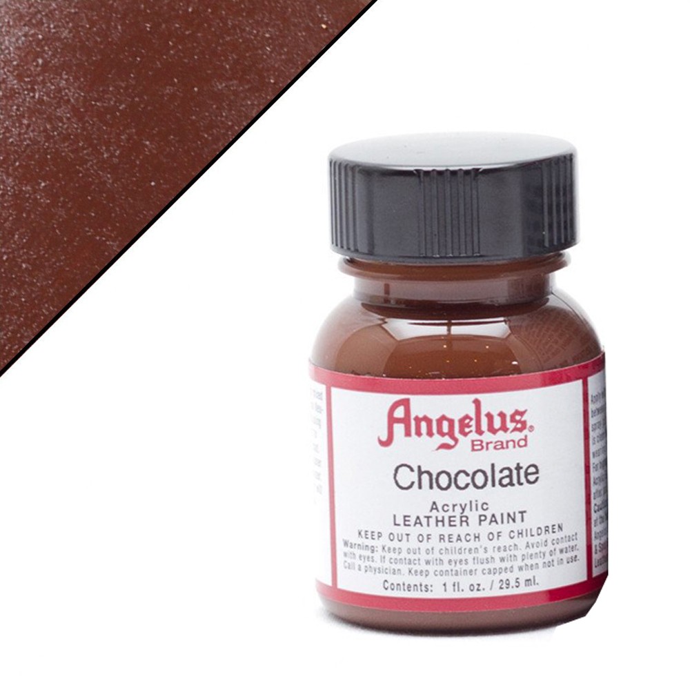 16AS Angelus Acrylic Leather Paint For Purse Leather Vinyl 1 Oz All 80 Colors