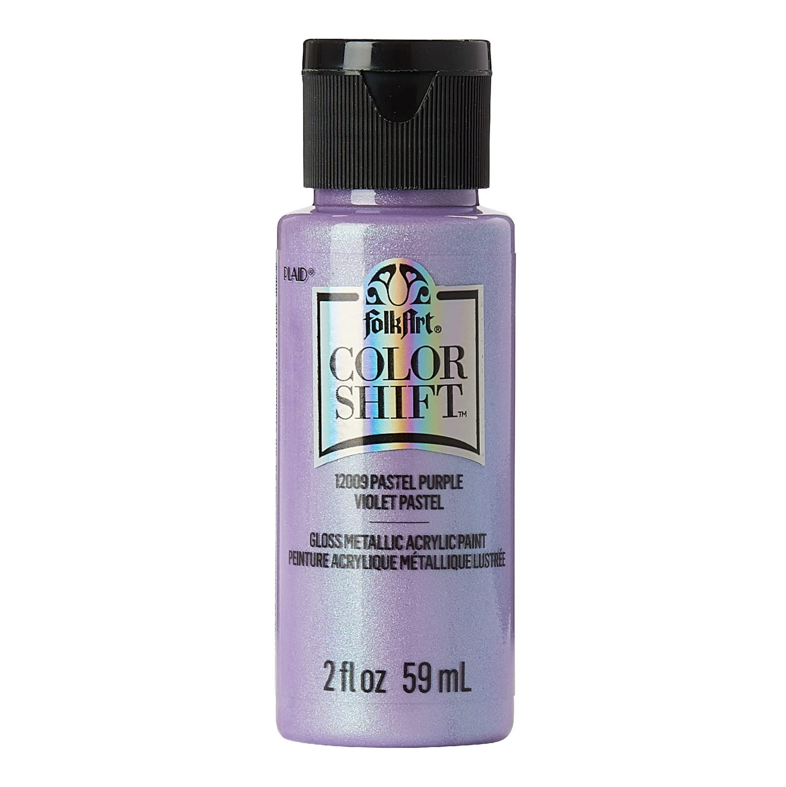 Folkart Color Shift Metallic Acrylic Paint 2 Oz Purple Pastel Craft Paint