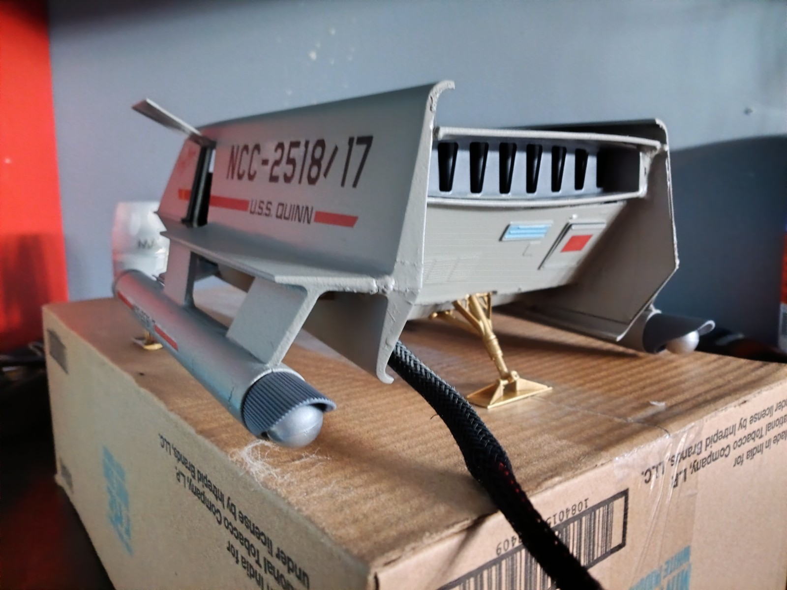 Star Trek TOS Galileo Shuttlecraft 1:32 Customizable Replacement decals