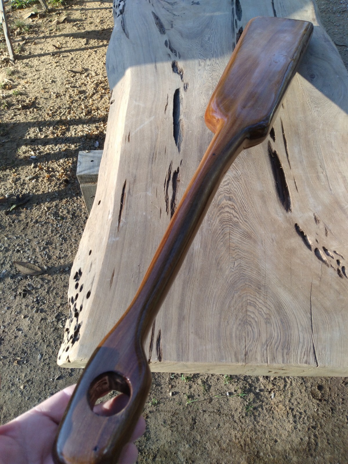 Epoxy Old Growth Sinker Cypress Crawfish Paddle Wood Wall Art Returns Accepted!