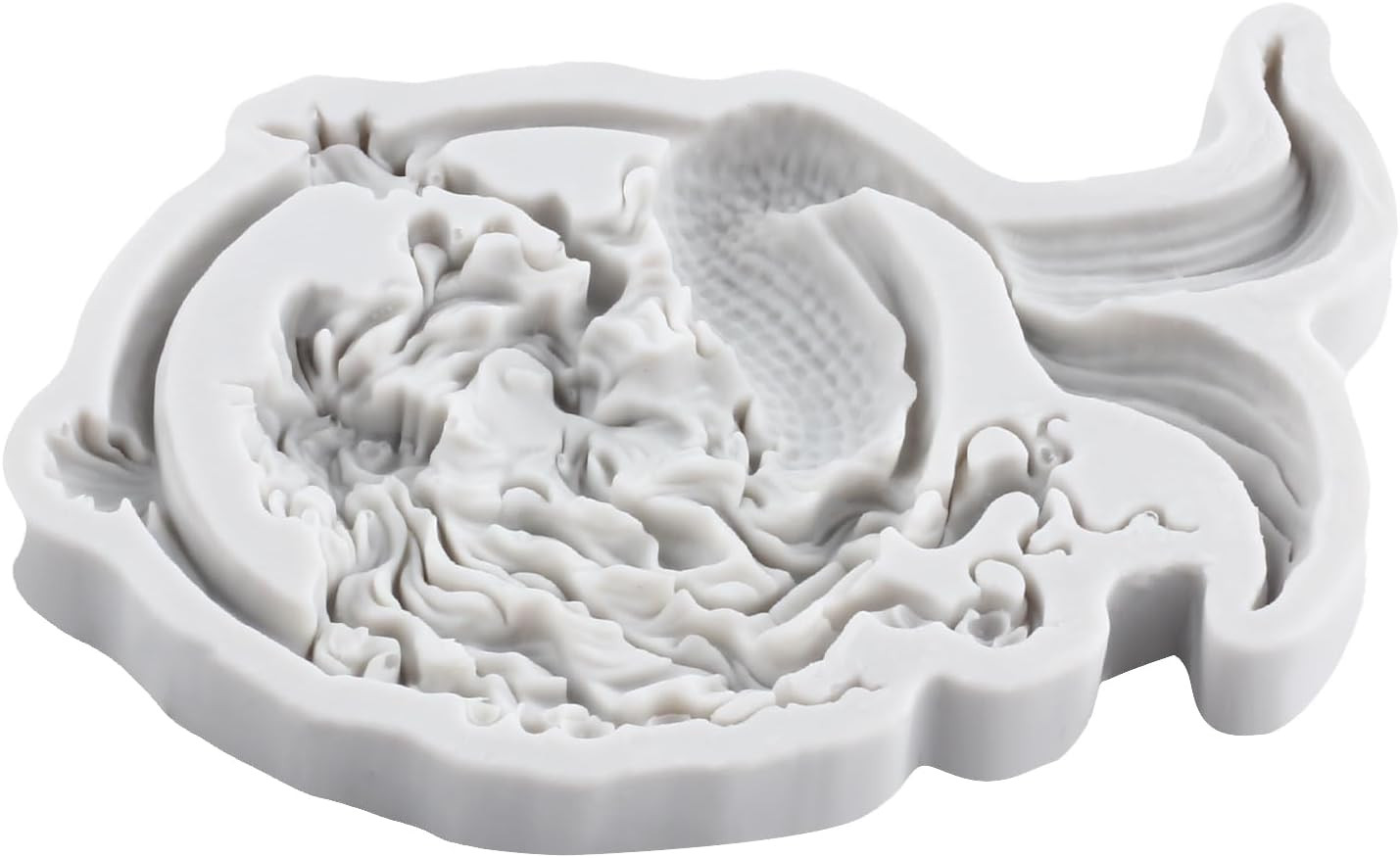 Mermaid Polymer Clay Mold Mermaid Silicone Molds for DIY Crafts Air Dry Plaster