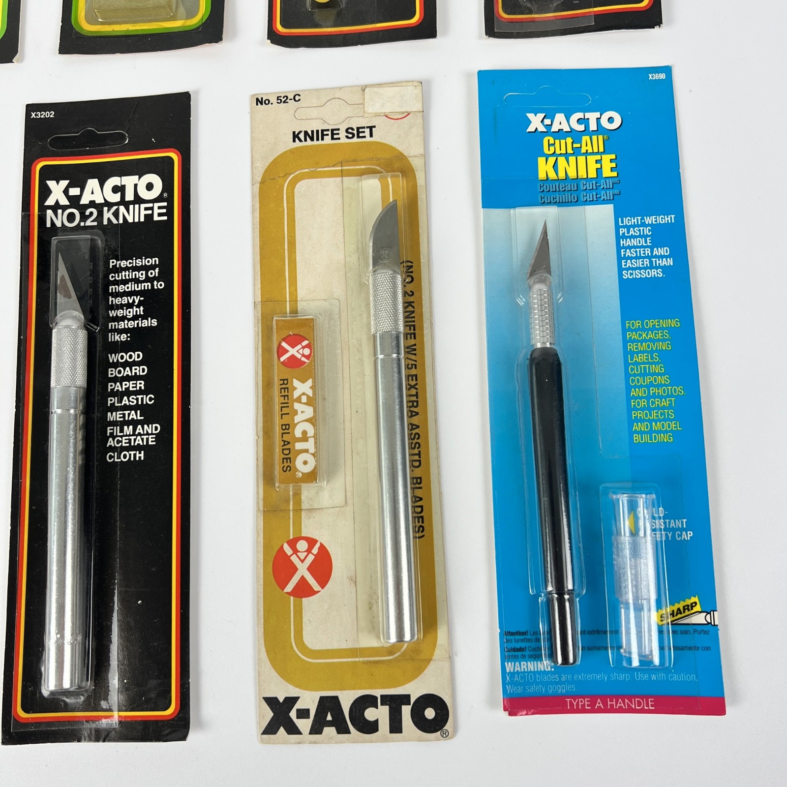 X-ACTO Compass Swivel Knife 52-C Hobby Tools Lot 10 Vintage New Old Stock