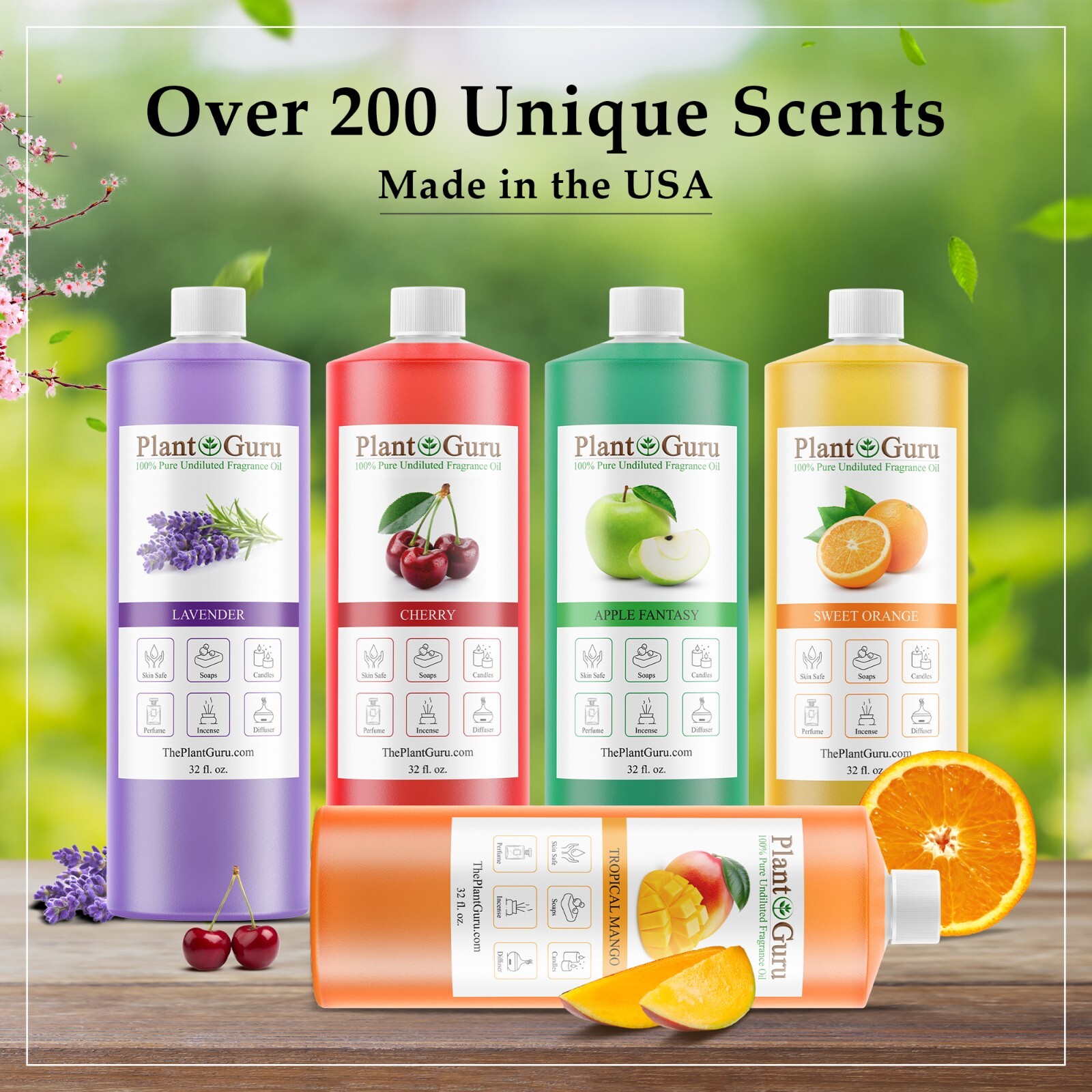 Fragrance Oil For Candle Soap Making Incense Home Burner Warmer Scented Bulk Lot