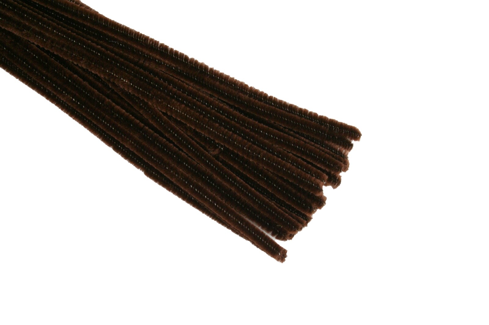 12″ PLAIN Wired Chenille ( PIPE CLEANER ) 6MM STEMS Choose Color & Pack Amount