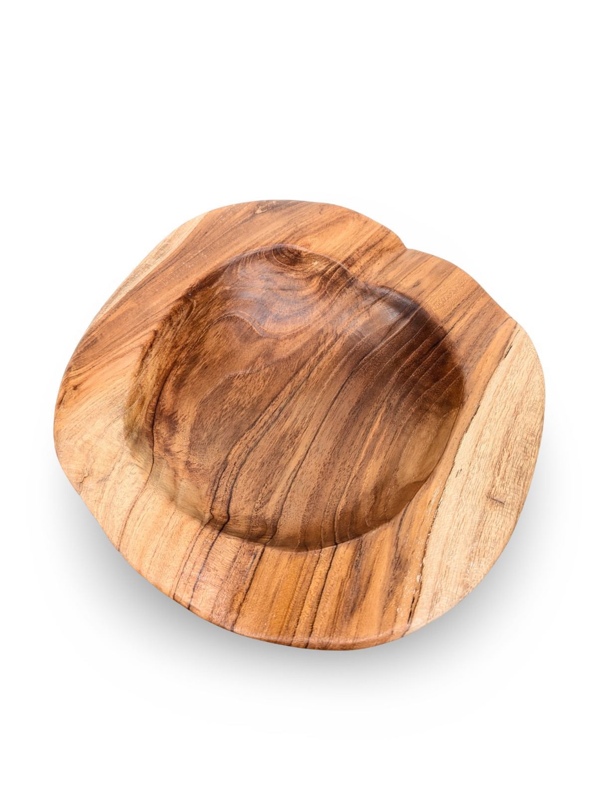 ORGANIC WOOD BOWL, ORGANIC WOOD BOWL, Natural Shape Bowl, Wood Centerpiece Bowl