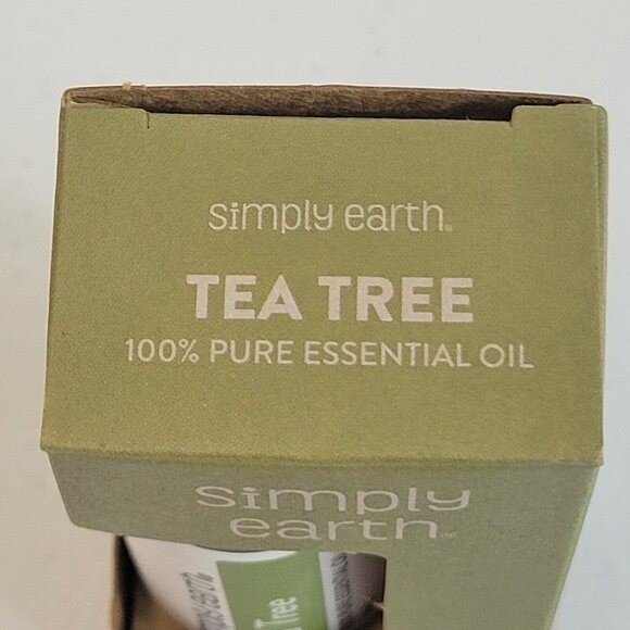 Simply Earth Tea Tree Essential Oil 15ml 100% Pure Oil Natural Therapeutic Grade
