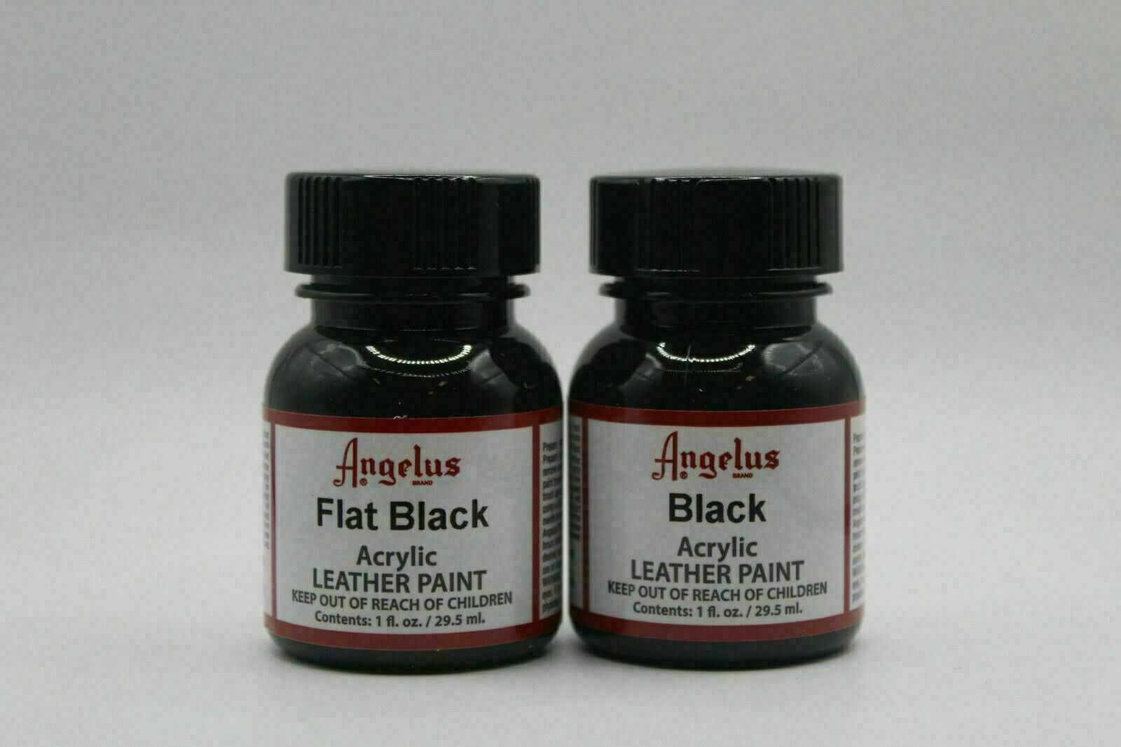 Angelus Acrylic Leather Paint Waterproof Sneaker Paint 1oz – 82 Colors Available
