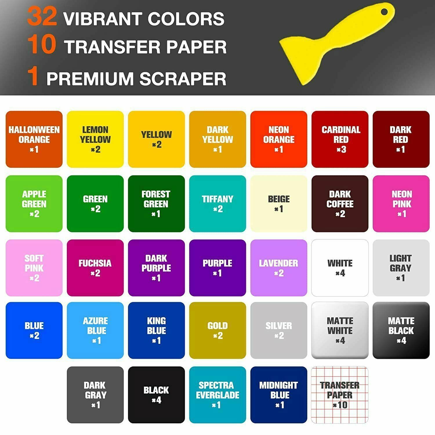 14-100Pcs Adhesive Vinyl Sheets Bundles 12″x12″ Permanent Sign Making for Cricut