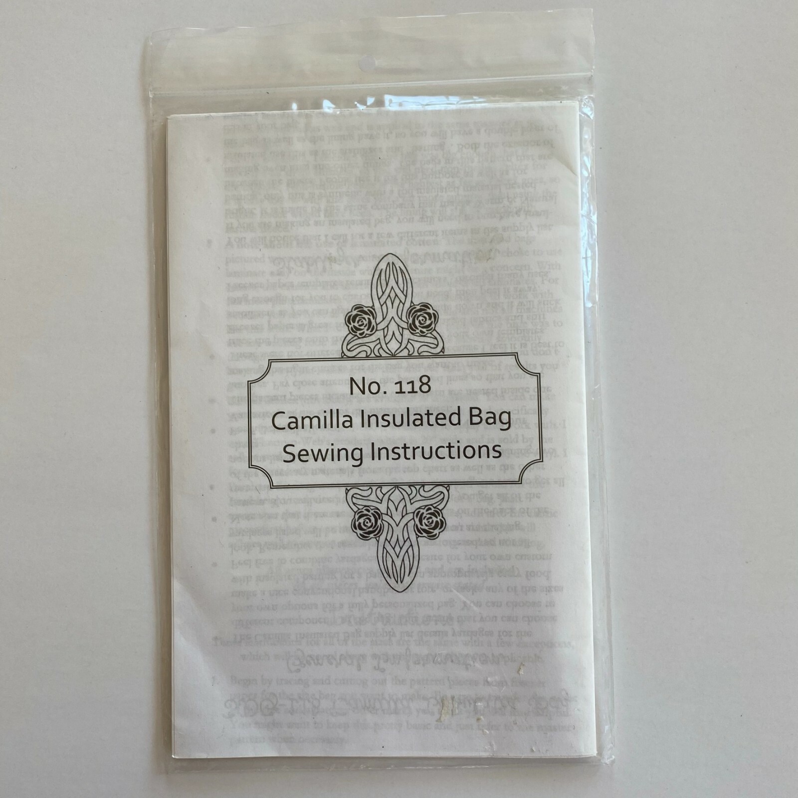 Sewing Pattern Insulated Lunch Bags Handbags Tote in 5 Sizes Private Label