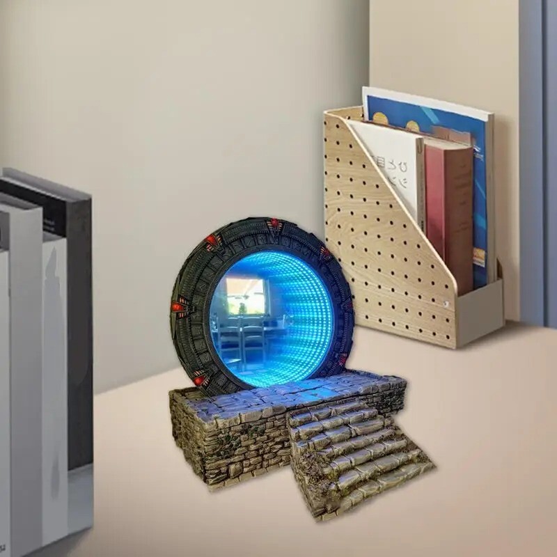 Stargate Luminous Resin Craft Decoration, Film Collection Gifts, Home Decoration