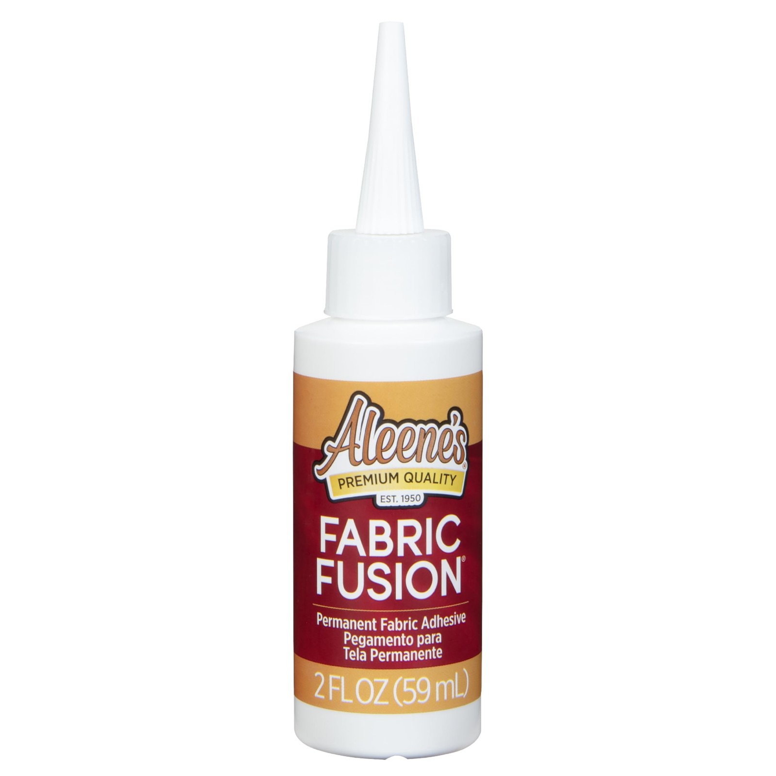 Aleene’s Fabric Fusion Glue, Permanent Adhesive, NoSew Fabric Glue for Clothes