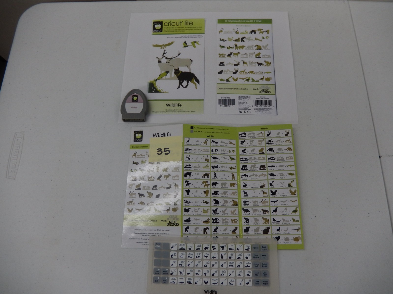 Cricut Cartridge, Overlay and Book YOU PICK Title Link Status Unknown (See Desc)