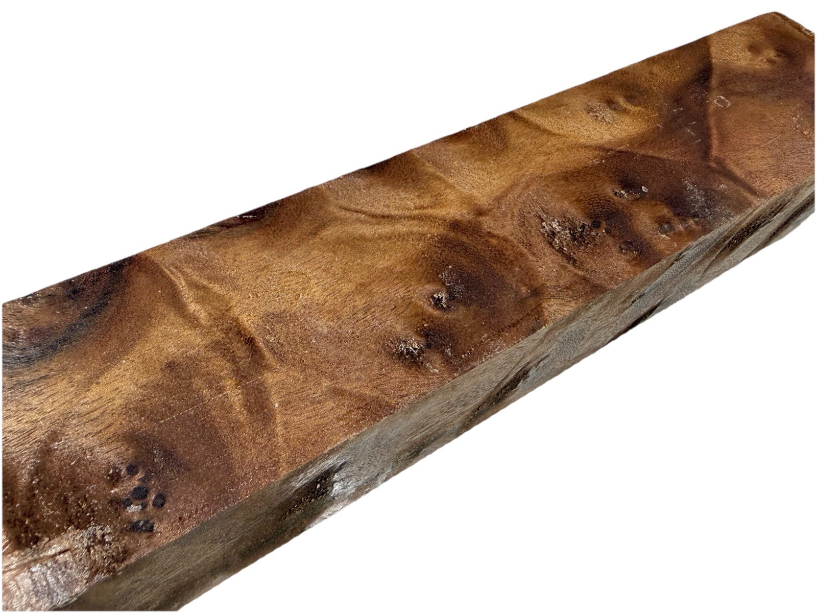 Camphor burl wood turning blank 2-15/16″ x 2-15/16” x 15″ (c36) Dried