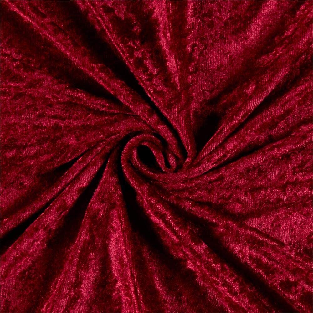 100% Panne Velvet Velour Fabric by The Yard