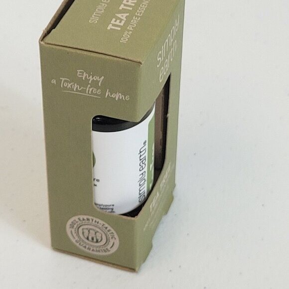 Simply Earth Tea Tree Essential Oil 15ml 100% Pure Oil Natural Therapeutic Grade