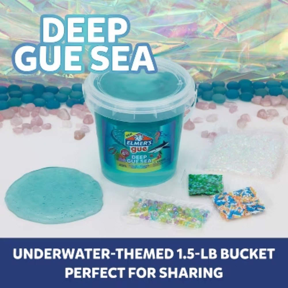 Elmer’s 1.5lb Deep Sea Slime Kit with Mix-Ins new