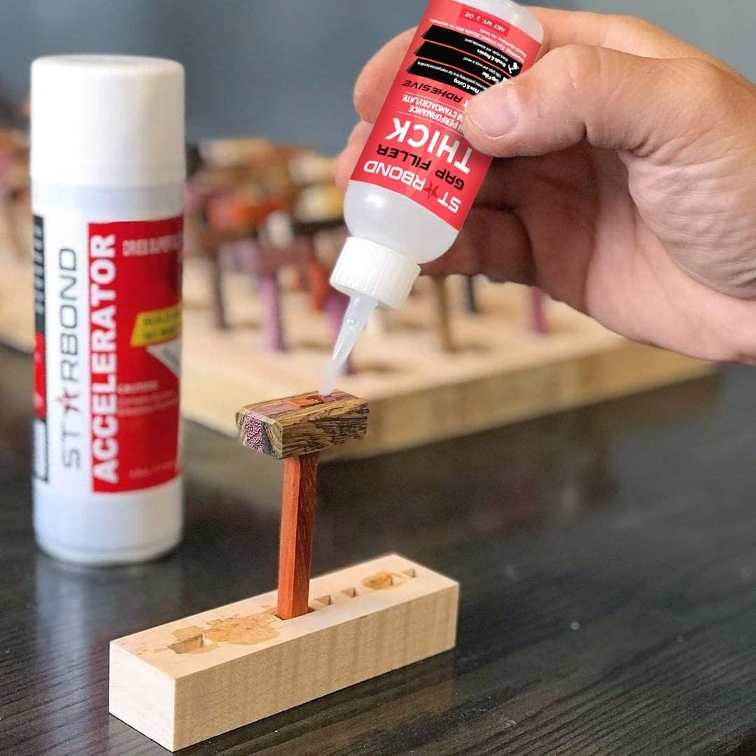 Thick CA Glue Refill Kit 6 oz – Gap Filler Super Glue