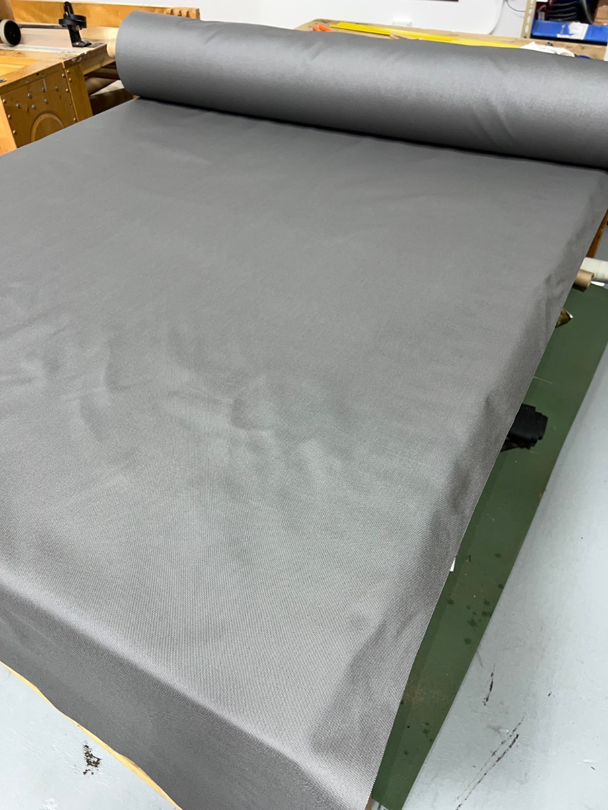 Medium Gray 1000D Cordura Nylon Fabric 60” Waterproof Heavy Duty by the Yard USA