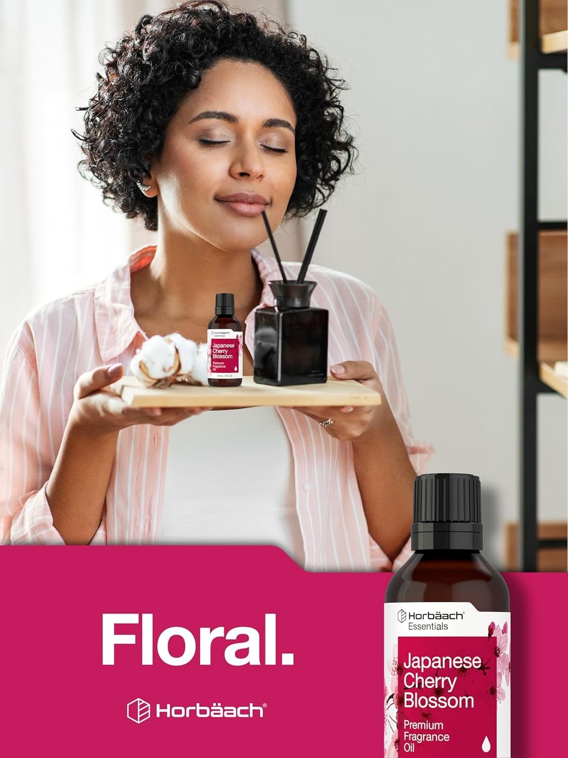 Essential Japanese Cherry Blossom Oil 30ml – Gluten Free Aromatherapy Fragrance