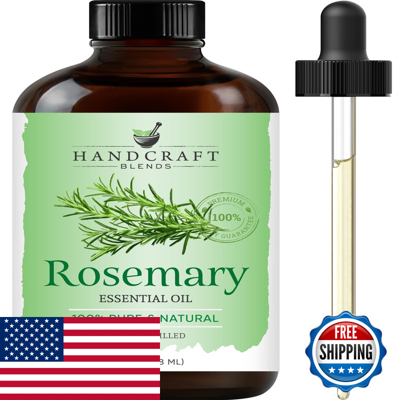 Handcraft Blends Rosemary Essential Oil Huge 4 Fl Oz 100 Pure And Natural