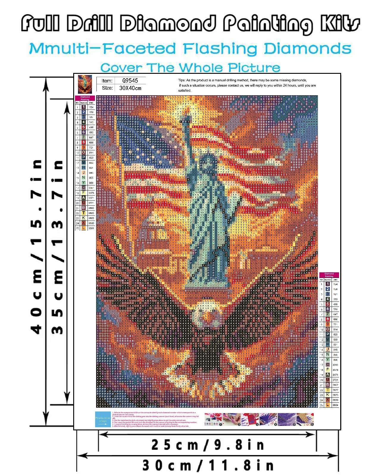 Independence Day Diamond Art Kits for Adults, 4th of July Patriotic Diamond P…