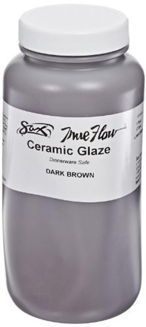 True Flow Gloss Glaze 1430125 – 1 Pint 16 Fl Oz – Dark Brown – Pack of 1
