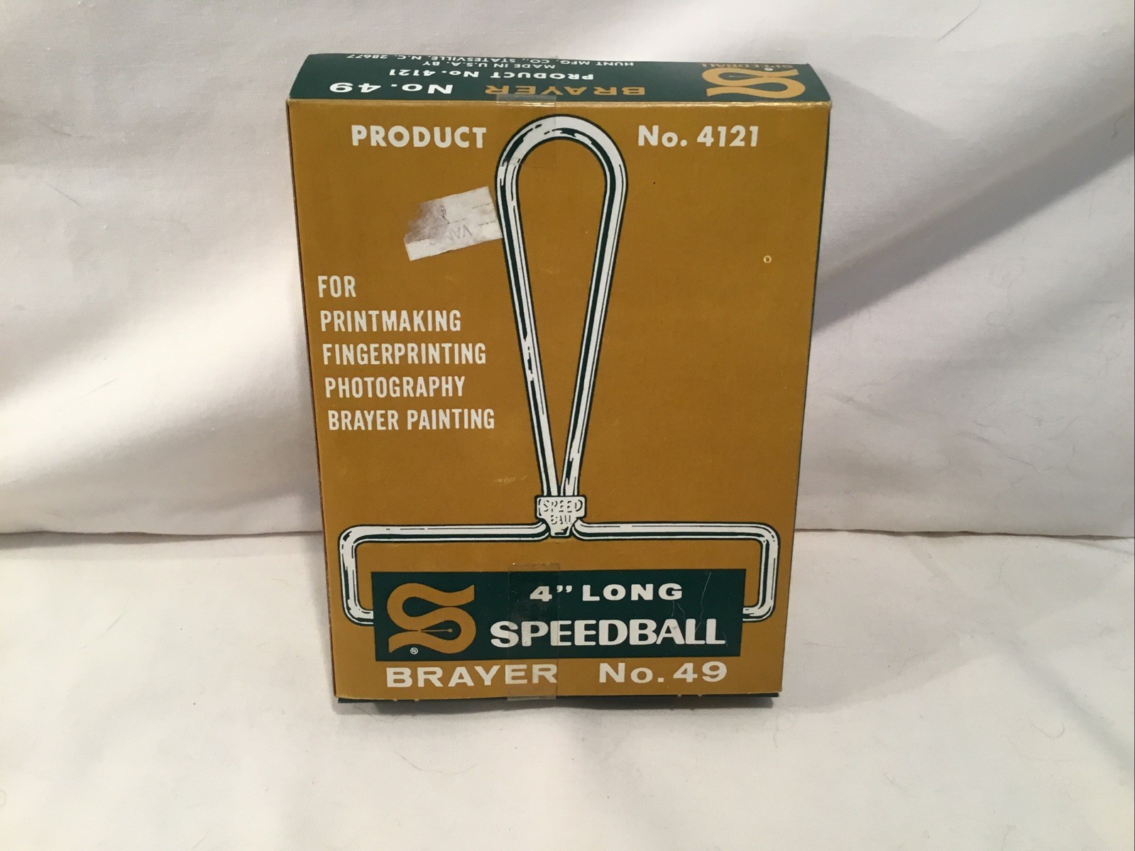 Speedball Brayer No. 49 4″ Block Printing Roller MPN 4121 Art Tool