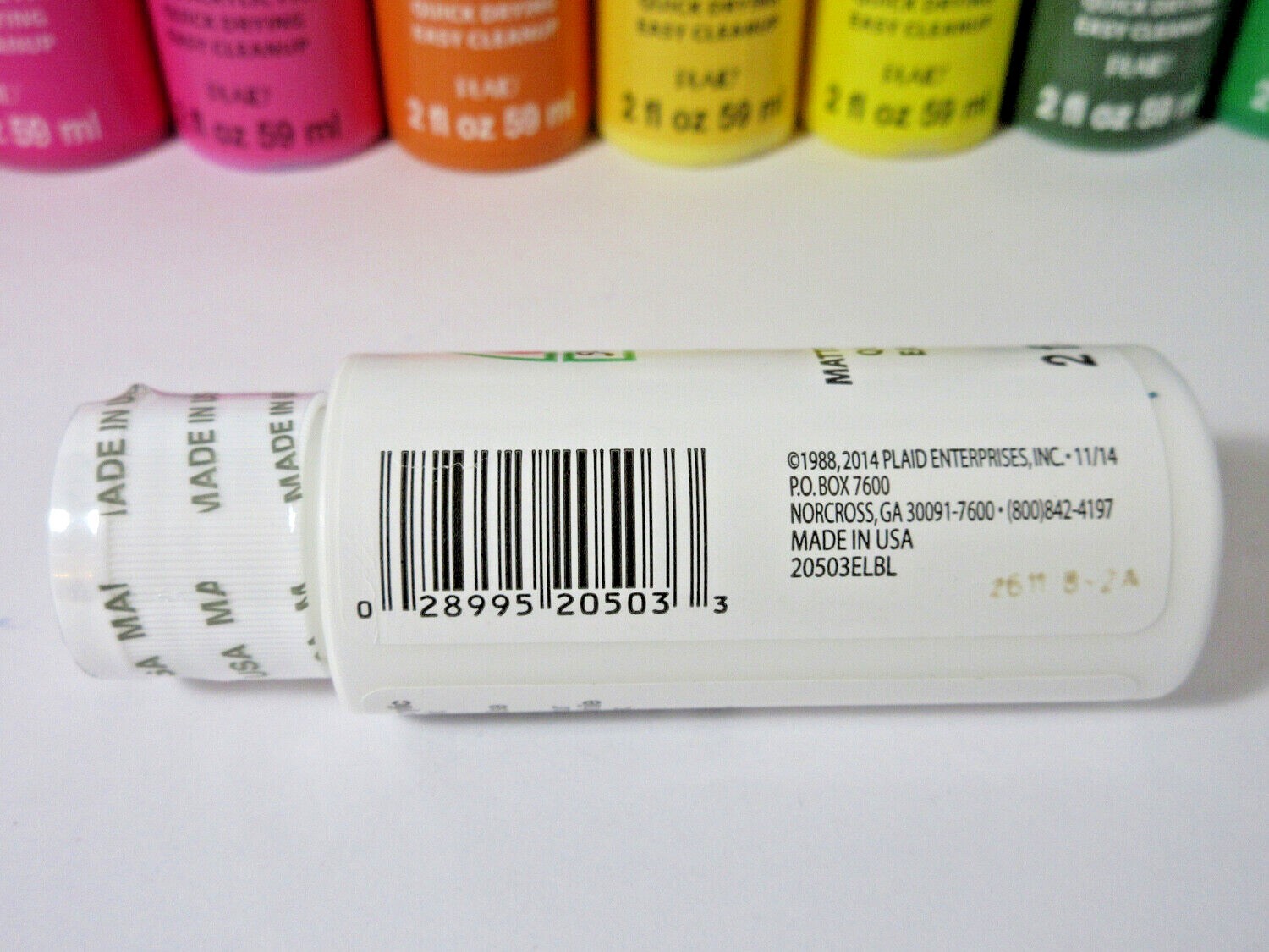 Apple Barrel Acrylic Paint Craft 2 oz Matte Pick Any Color Build Art Set