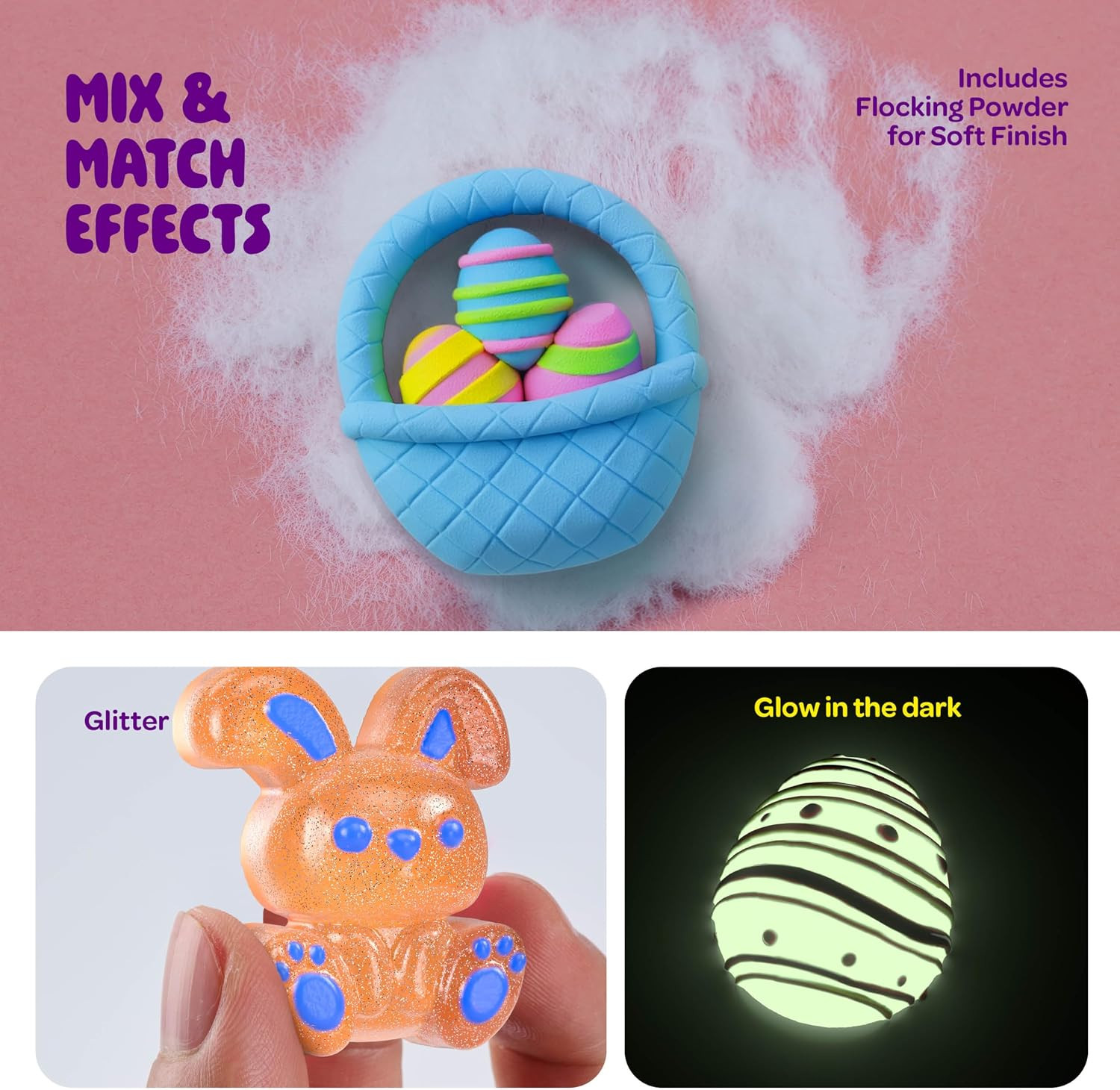 Easter Taba Squishy Making Kit for Kids – Squishies Easter Crafts Activities – 6