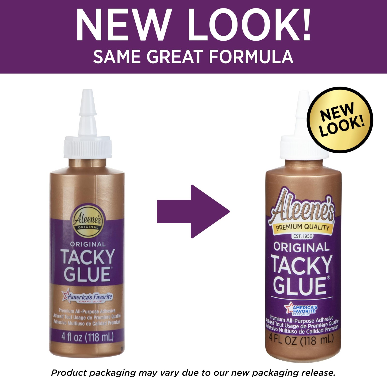 Aleene’s Original “Tacky” Glue-4 Ounce 4 fl oz – 1 Pack, White