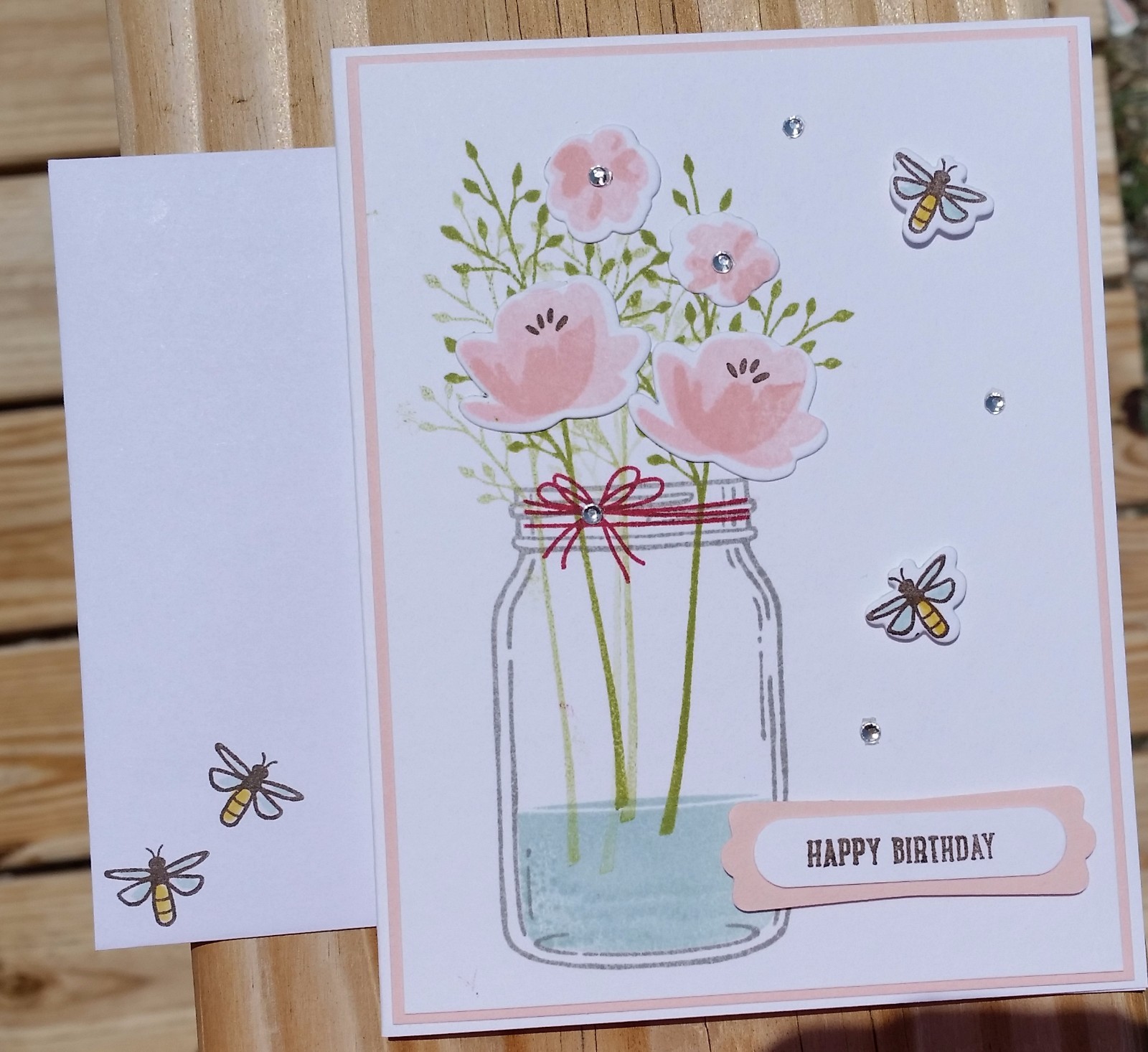 HAPPY BIRTHDAY, GET WELL, THANK YOU HANDMADE CARD KIT, STAMPIN’ UP JAR OF LOVE