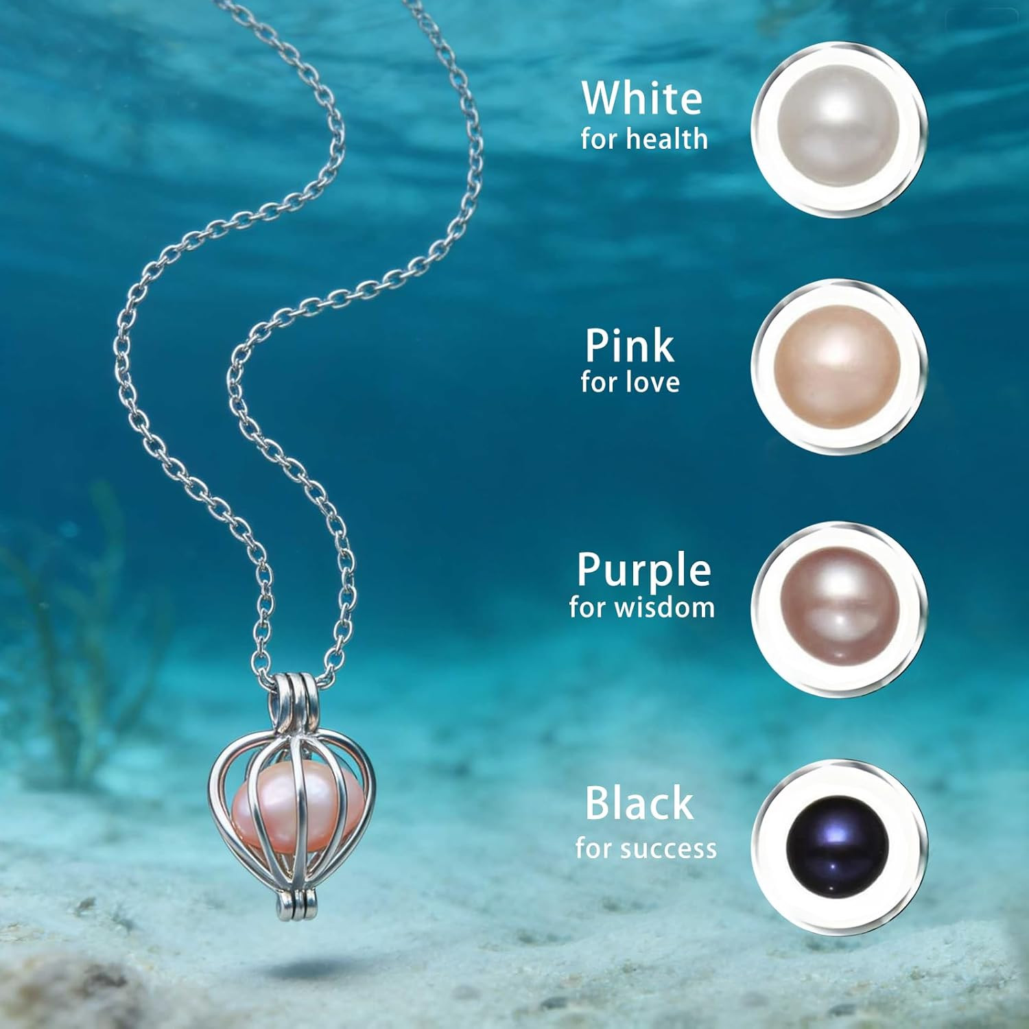 Milky Way Natural Oyster Pearl,Freshwater Oval Pearls Cultured Oysters Love