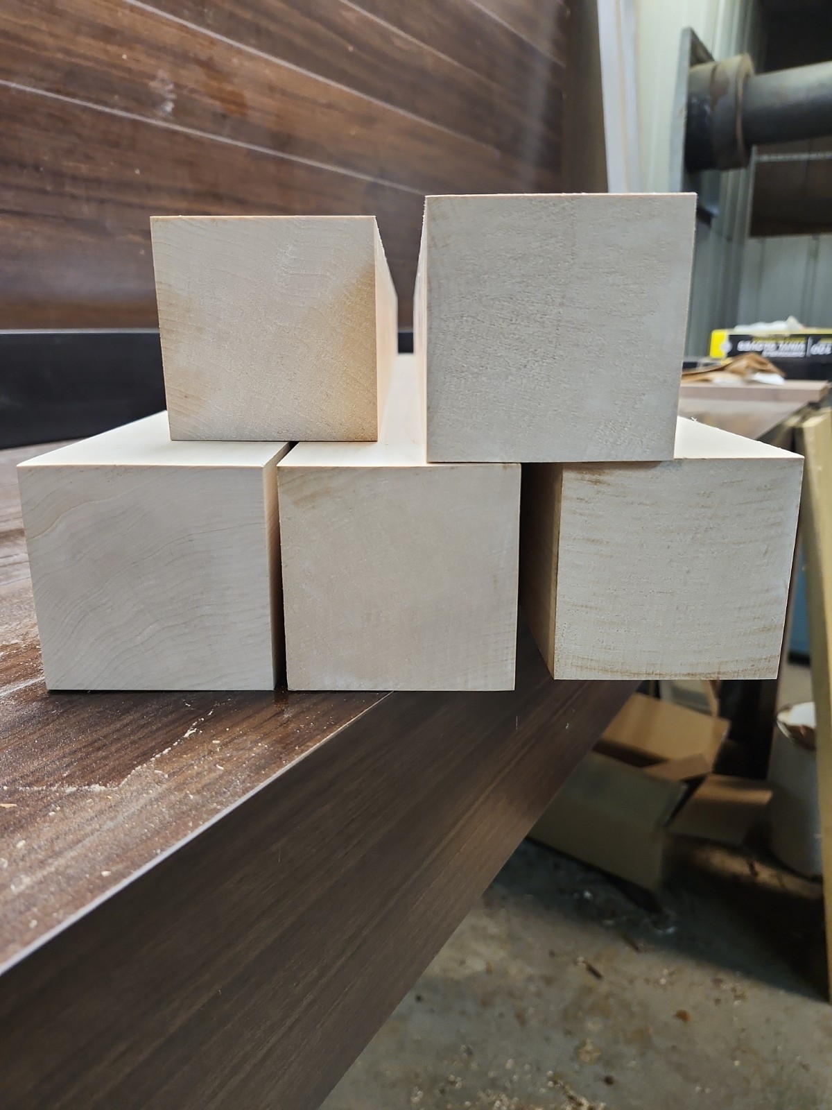 Hard Maple 3 x 3 x 36 3/4 Turning Blanks Lathe