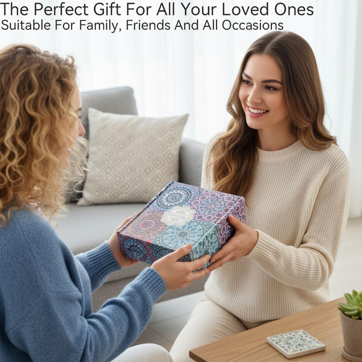 Scented Candles Gift Set, Natural Soy Candles Non Toxic, 4 Pack | 5% Essentia…