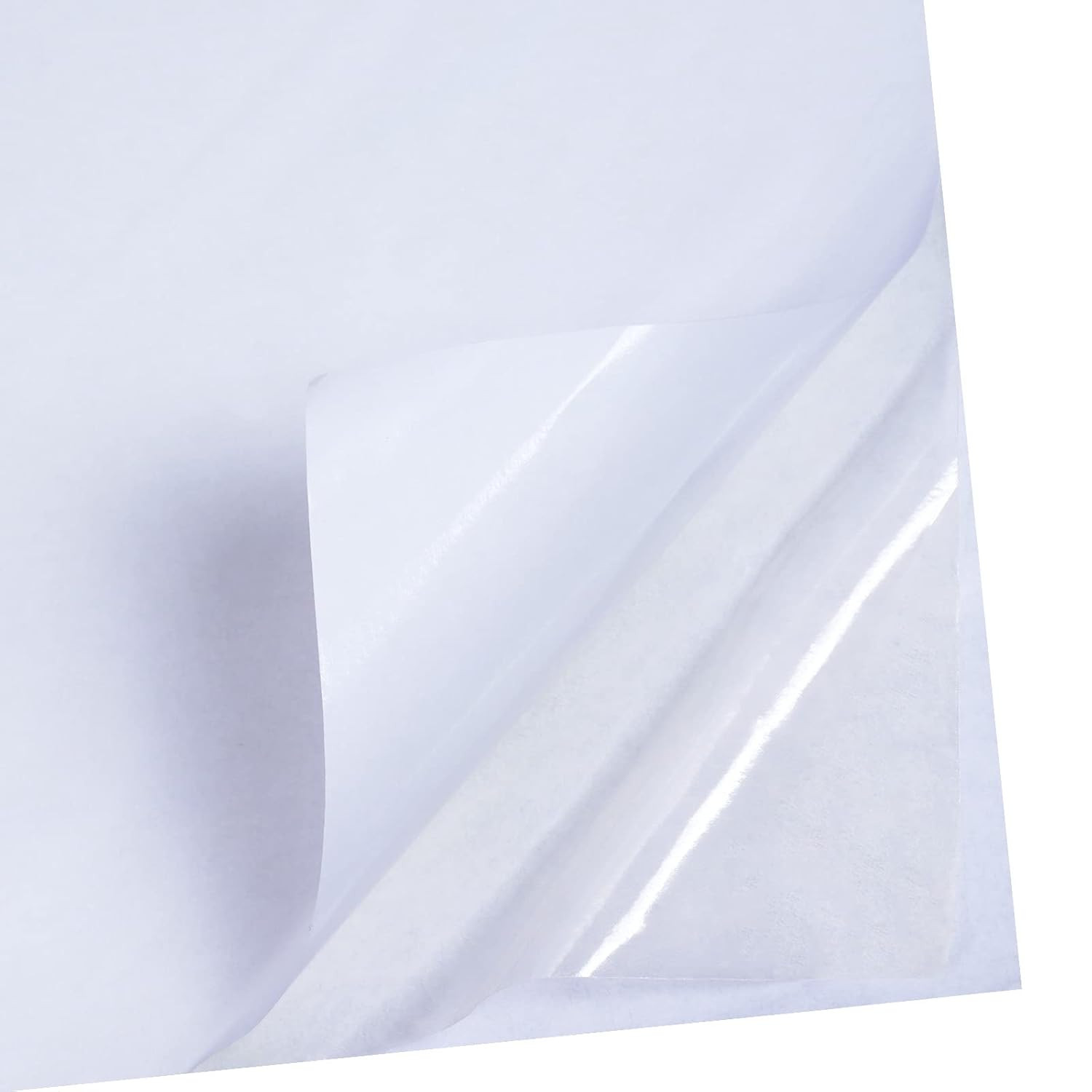 10pcs Double Sided Tape Sheets Craft Adhesive Sheet White Sticky Tape A4 Size Cr