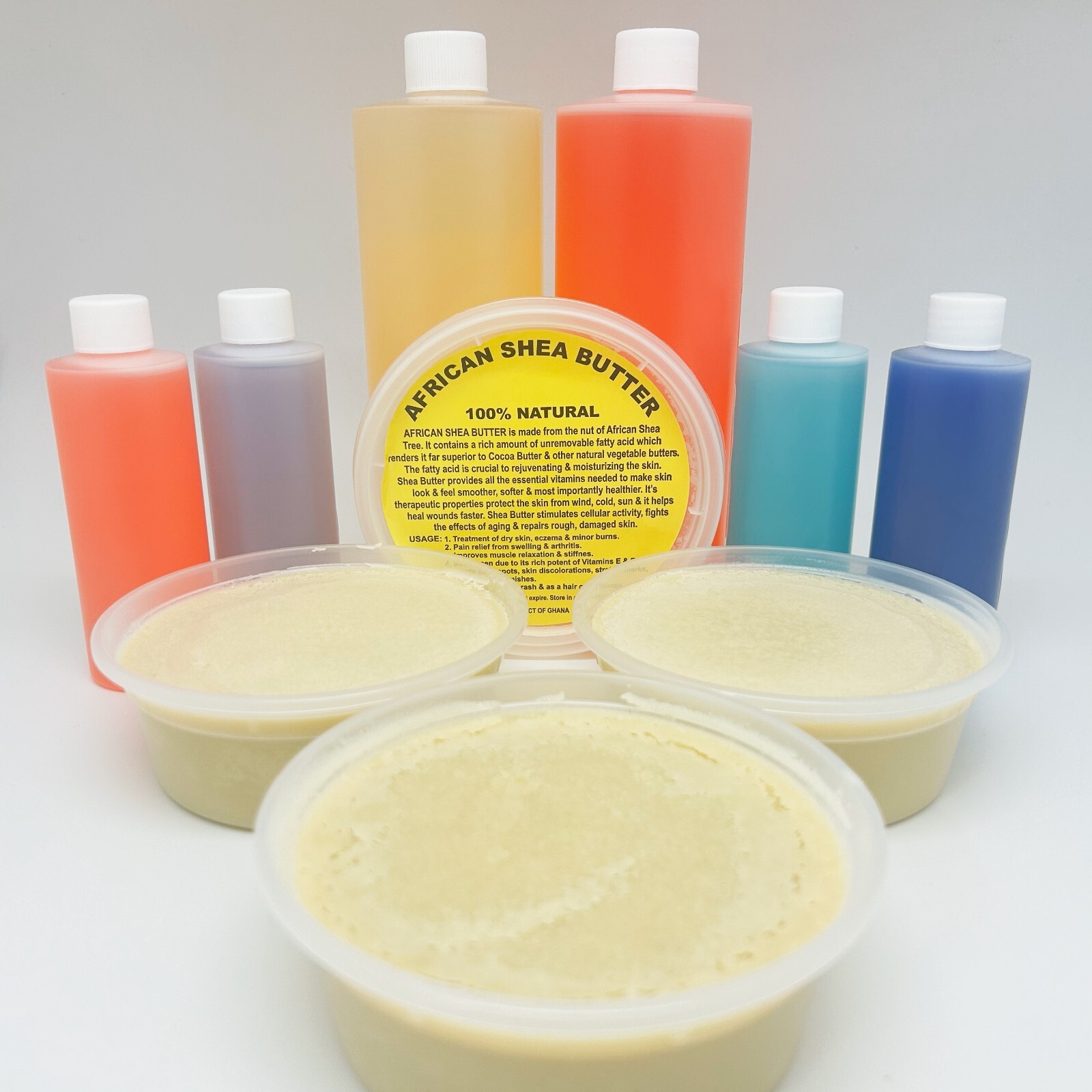 Raw African Shea Butter Scented Fragrance Organic Pure Unrefined Wholesale