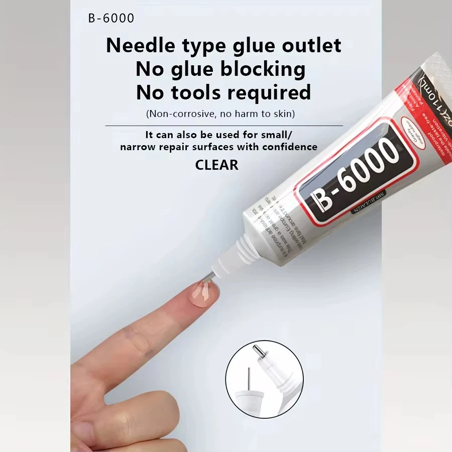 15/25/50/110ML B6000 Super Glue Telephone Mobile Phone Touch Screen Adhesive DIY
