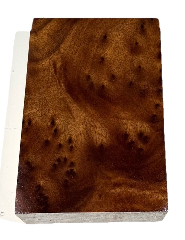 Camphor Burl Block / blank 8-3/8” x 5-1/2” x 2-7/8” (z47) air-dried